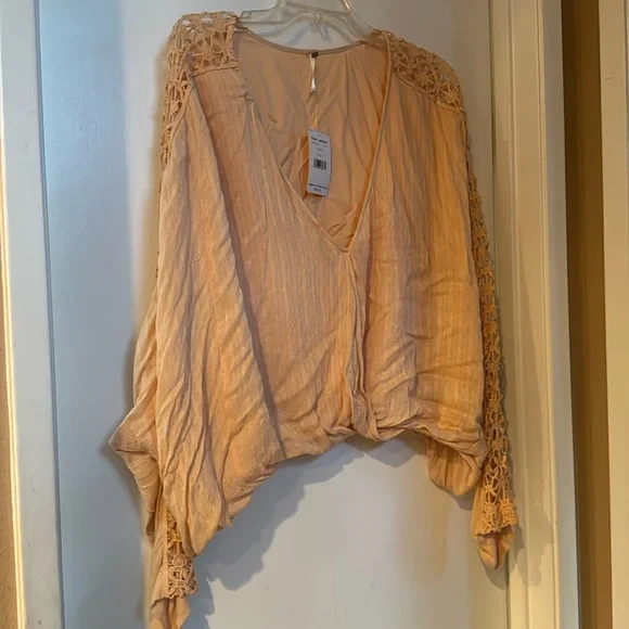 Free People | Tops | Free People Boho Cropped Crochet